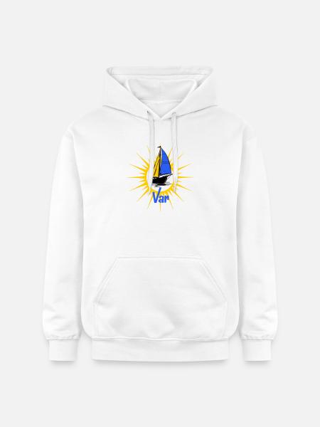 Segelboot Soleil Var - Gildan Unisex Softstyle® Midweight Hoodie - Weiß