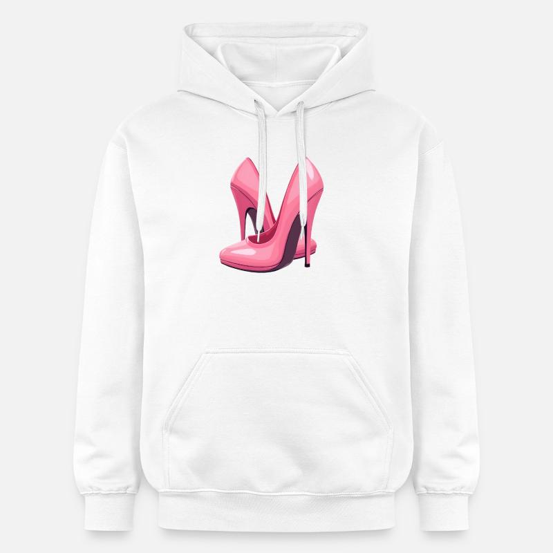 Chaussures à talons hauts - Sweat à capuche Softstyle® Gildan Unisexe - blanc