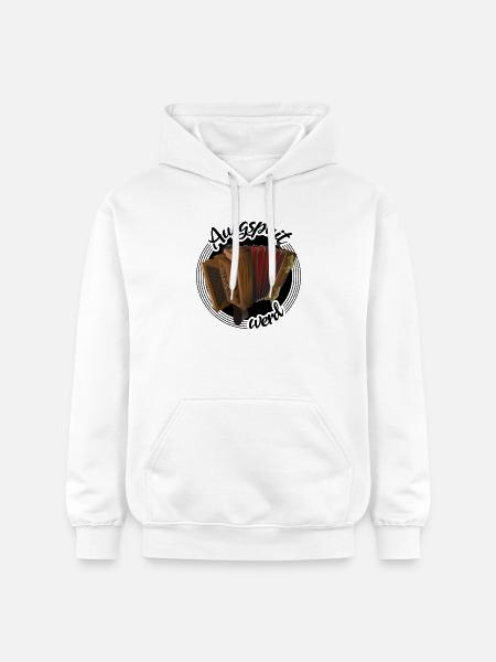 Steirische Harmonika - Aufgspuit werd | ZiachON! - Gildan Unisex Softstyle® Midweight Hoodie - Weiß