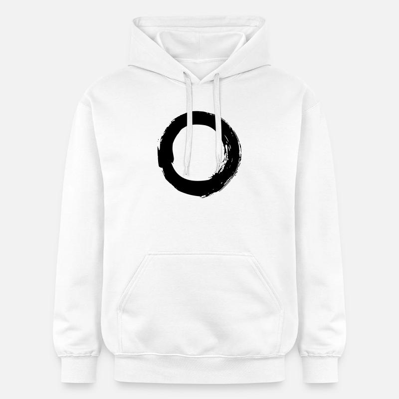 Enso - Gildan Unisex Softstyle® Midweight Hoodie - Weiß