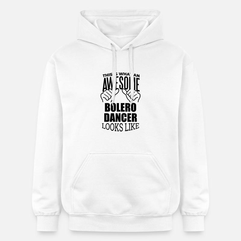 Boléro - Sweat à capuche Softstyle® Gildan Unisexe - blanc