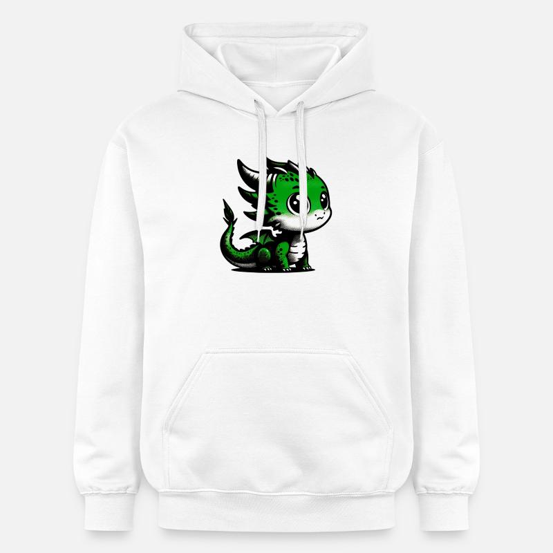 Dragon - Sweat à capuche Softstyle® Gildan Unisexe - blanc