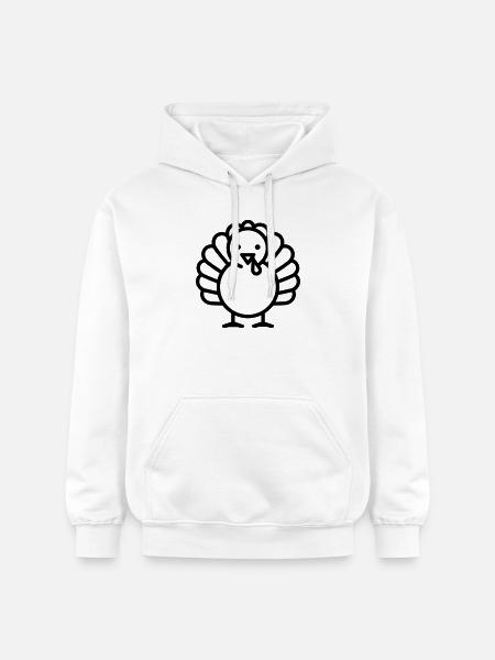 turkey - Gildan Unisex Softstyle® Midweight Hoodie - white