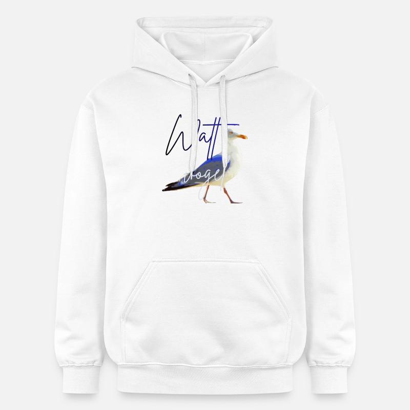 Wattvogel_3.2 - Sweat à capuche Softstyle® Gildan Unisexe - blanc