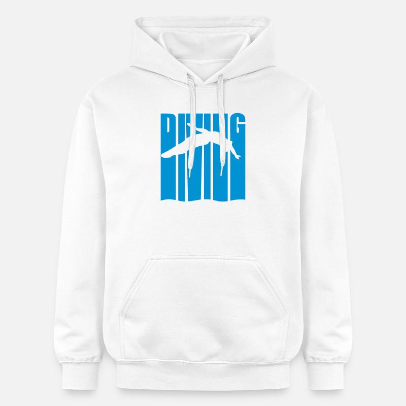 Saut de tour - Sweat à capuche Softstyle® Gildan Unisexe - blanc