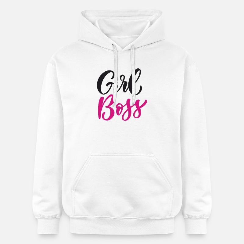 Fille Bos-s - Sweat à capuche Softstyle® Gildan Unisexe - blanc