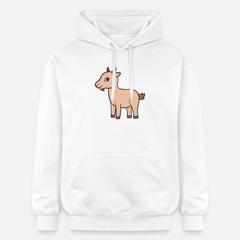 Chèvre Chèvre Geiss - Sweat à capuche Softstyle® Gildan Unisexe - blanc