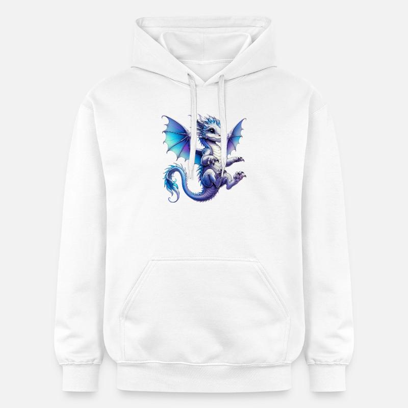 Dragon - Sweat à capuche Softstyle® Gildan Unisexe - blanc