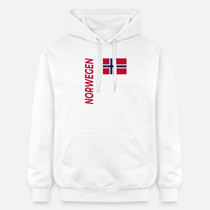 Molde - Sweat à capuche Softstyle® Gildan Unisexe - blanc