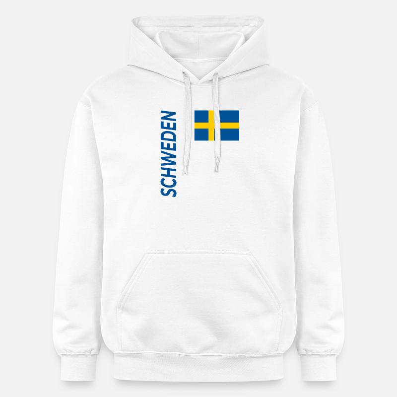 Ystad - Sweat à capuche Softstyle® Gildan Unisexe - blanc