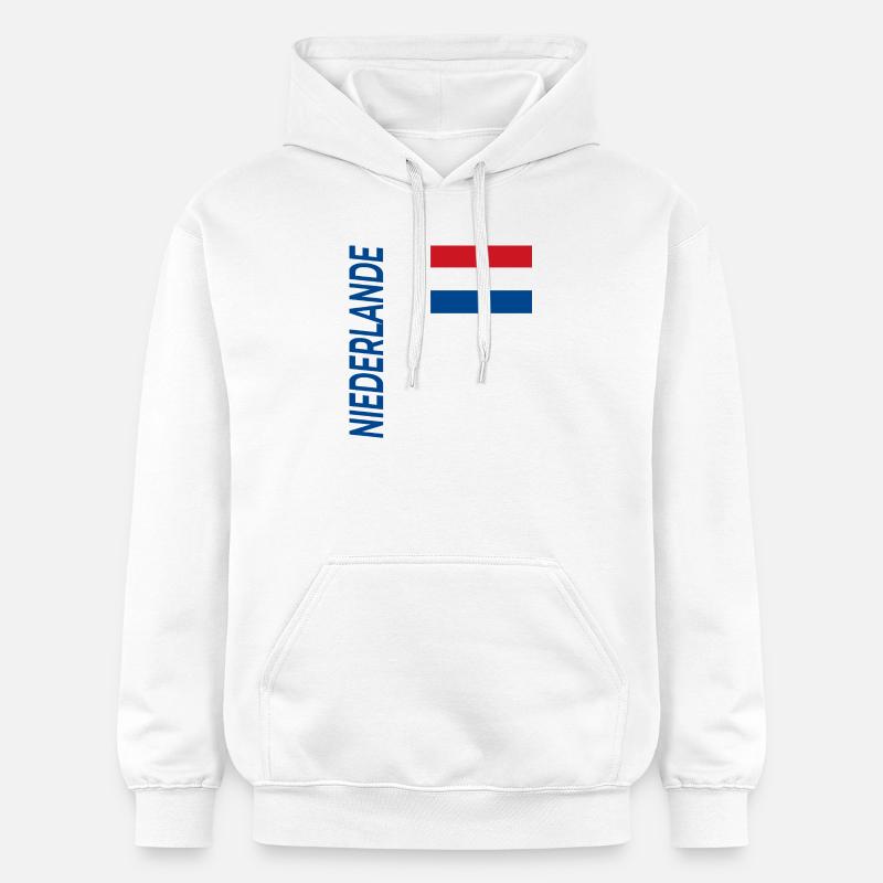 Amersfoort - Sweat à capuche Softstyle® Gildan Unisexe - blanc