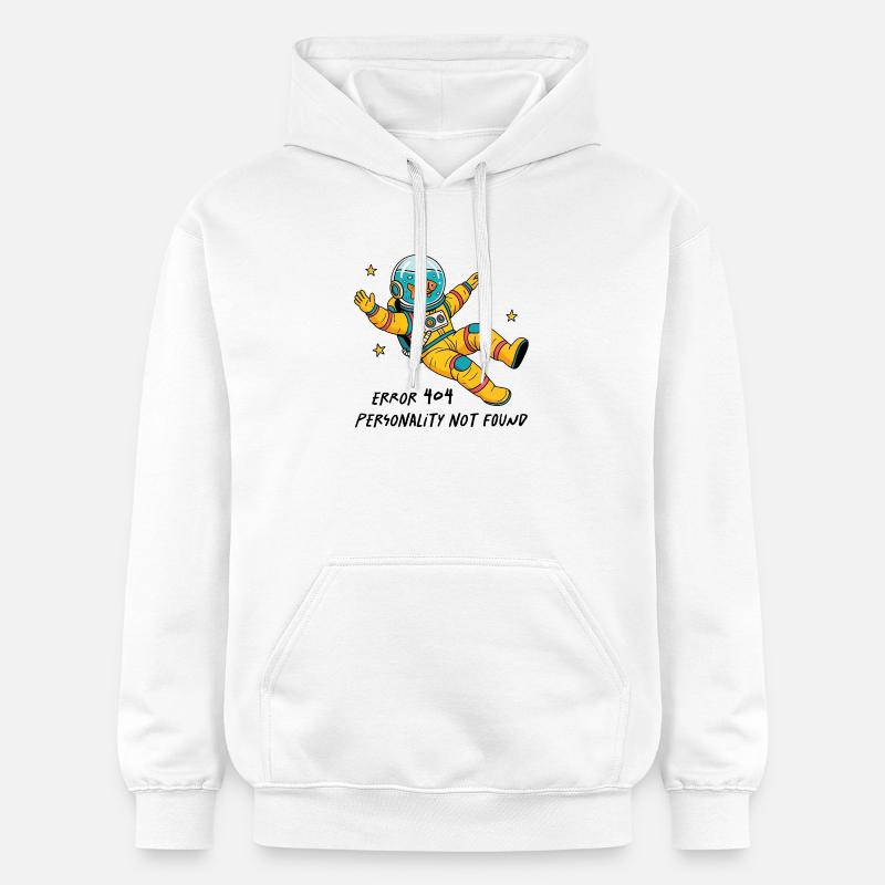 Error 404, personality not found - Sweat à capuche Softstyle® Gildan Unisexe - blanc