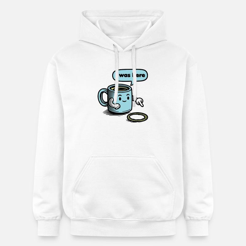 Diction de Lusitger Coffee - Sweat à capuche Softstyle® Gildan Unisexe - blanc