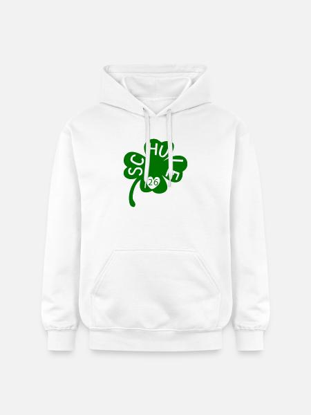 Schule 26 Kleeblatt - Gildan Unisex Softstyle® Midweight Hoodie - Weiß