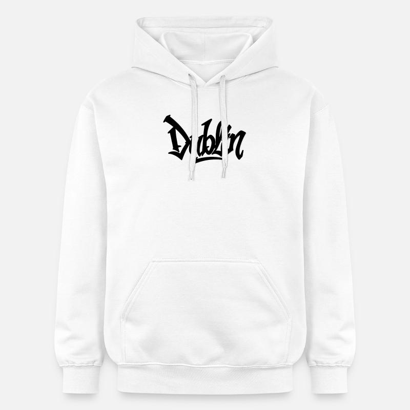 Dublin - Sweat à capuche Softstyle® Gildan Unisexe - blanc