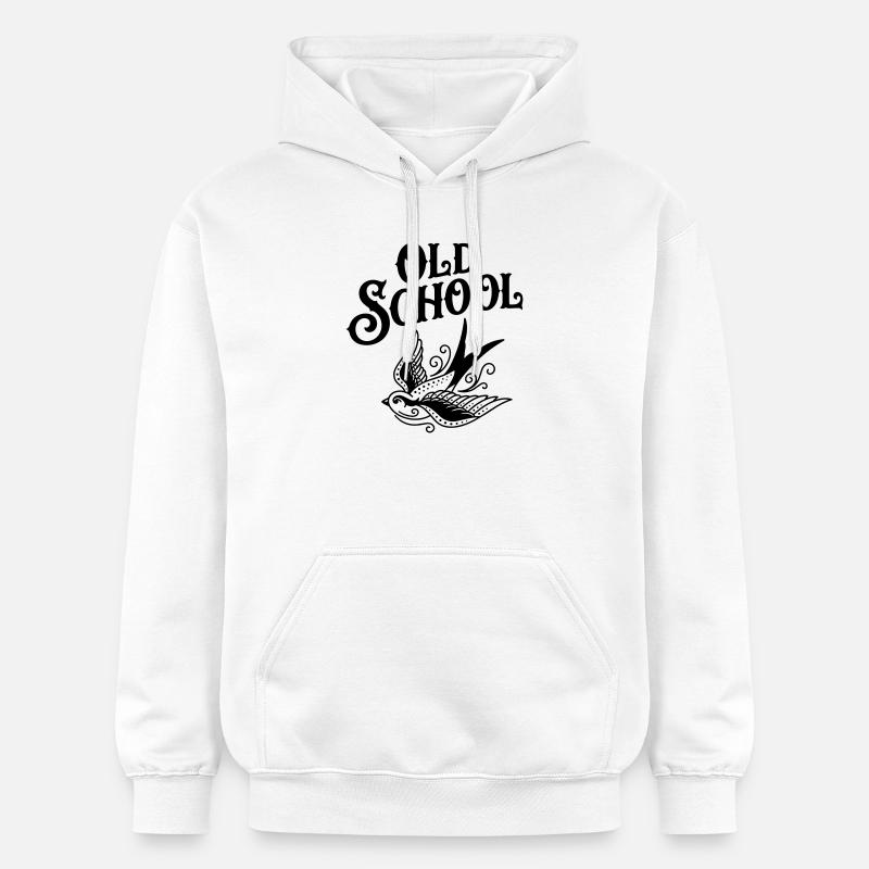 Tatuage à l’ancienne - Sweat à capuche Softstyle® Gildan Unisexe - blanc