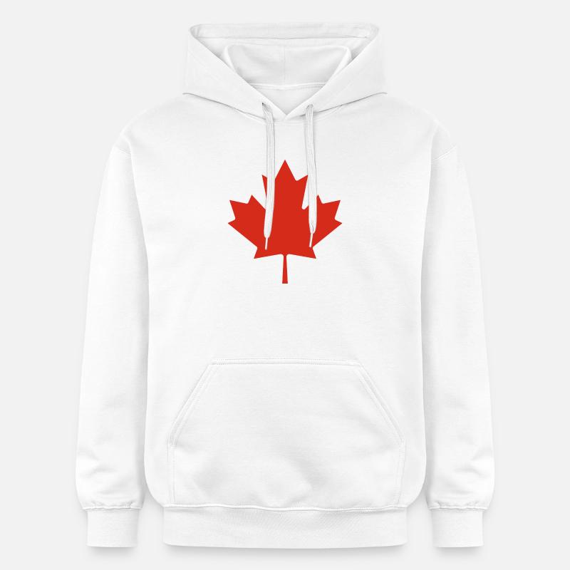 Montrez vos couleurs – Canada - Sweat à capuche Softstyle® Gildan Unisexe - blanc