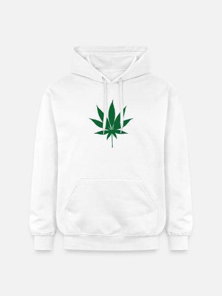 Cannabis - Weed - Legalize - Gildan Unisex Softstyle® Midweight Hoodie - white