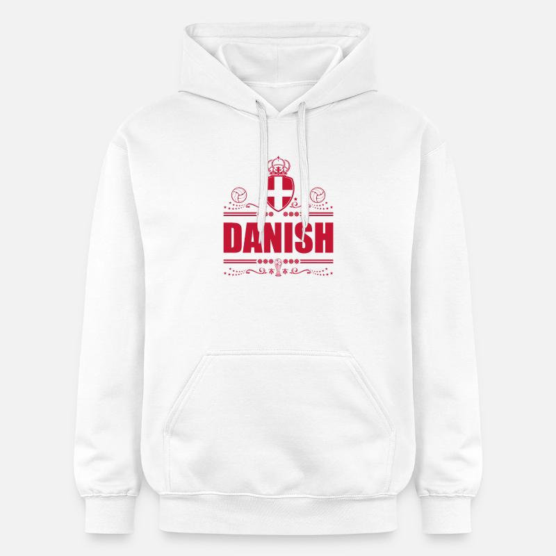 DANOIS - DANEMARK - Sweat à capuche Softstyle® Gildan Unisexe - blanc