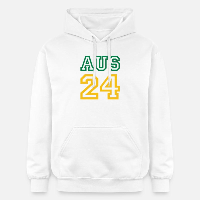Australie Australien - Sweat à capuche Softstyle® Gildan Unisexe - blanc