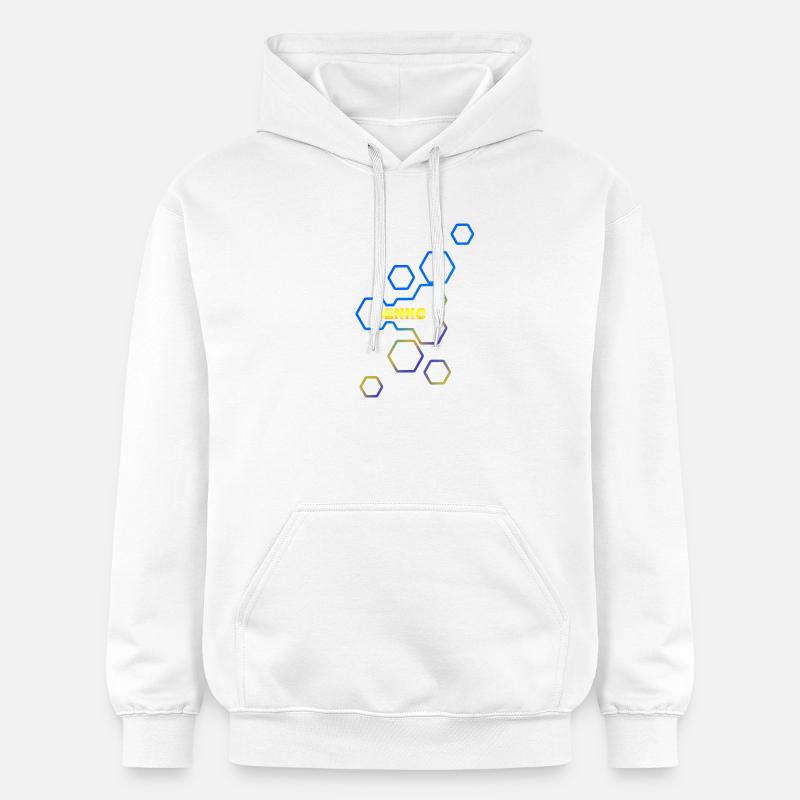 Benno - Sweat à capuche Softstyle® Gildan Unisexe - blanc