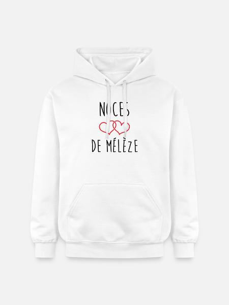 Larch Wedding 69 Jahre Ehe - Gildan Unisex Softstyle® Midweight Hoodie - Weiß