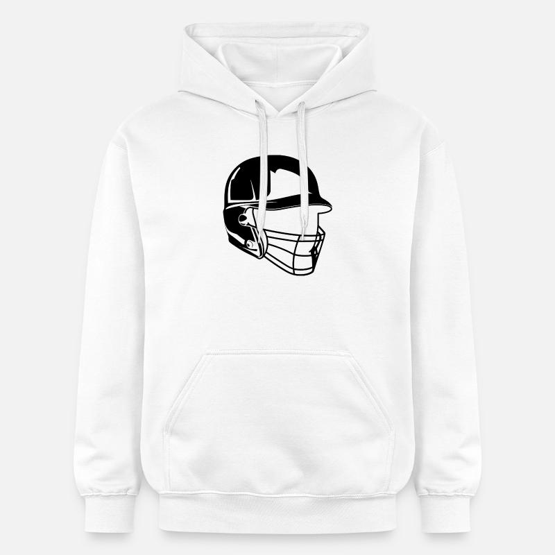 Casque de baseball - Sweat à capuche Softstyle® Gildan Unisexe - blanc