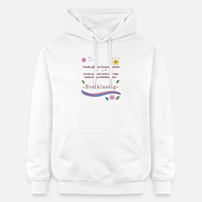 Écolier Première Classe - Sweat à capuche Softstyle® Gildan Unisexe - blanc