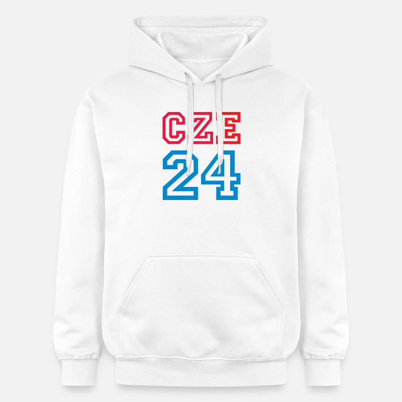 République tchèque Tschechien - Sweat à capuche Softstyle® Gildan Unisexe - blanc