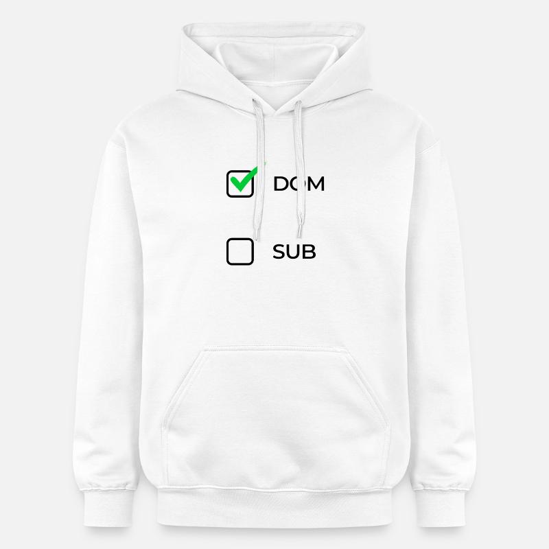 Choix dom - Sweat à capuche Softstyle® Gildan Unisexe - blanc