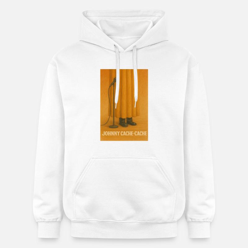 Johnny Cache-Cache - Sweat à capuche Softstyle® Gildan Unisexe - blanc