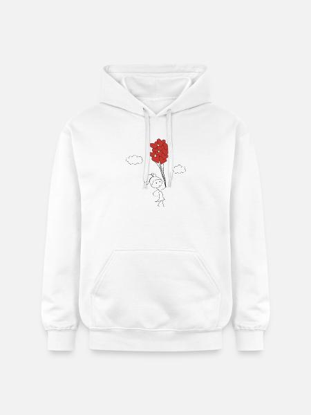 Mignonne - Sweat à capuche Softstyle® Gildan Unisexe - blanc