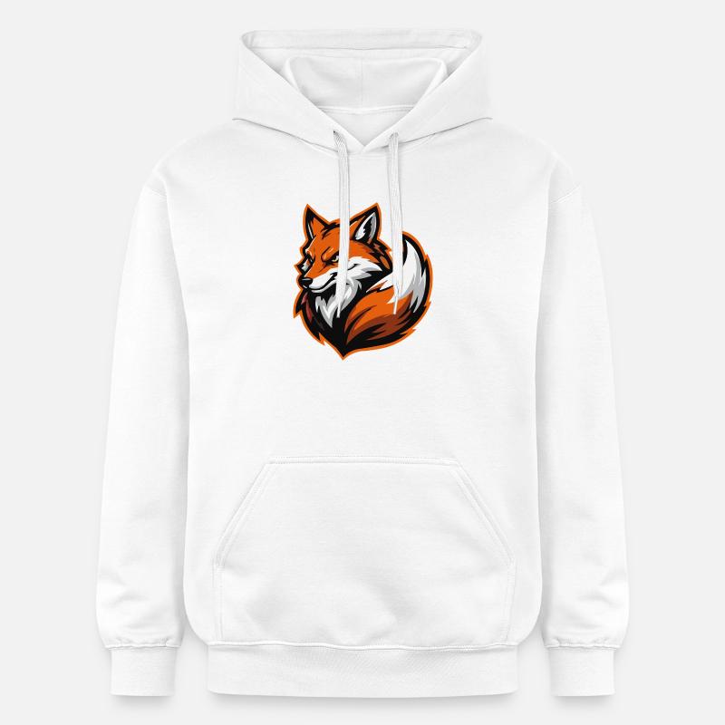 Fox Esports - Sweat à capuche Softstyle® Gildan Unisexe - blanc