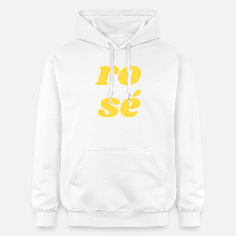 ro sé - Sweat à capuche Softstyle® Gildan Unisexe - blanc