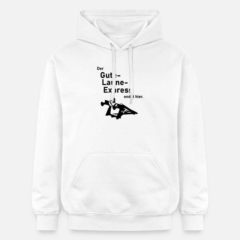 Bonne Humeur Express - Sweat à capuche Softstyle® Gildan Unisexe - blanc