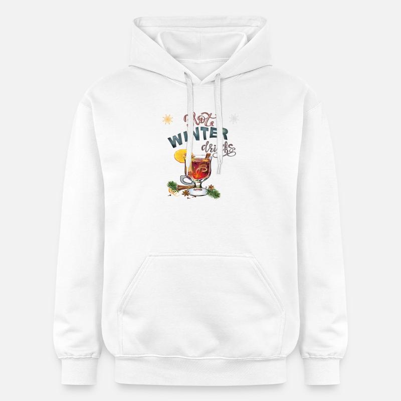 hiver - Sweat à capuche Softstyle® Gildan Unisexe - blanc