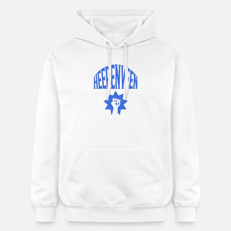 Heerenveen - Sweat à capuche Softstyle® Gildan Unisexe - blanc