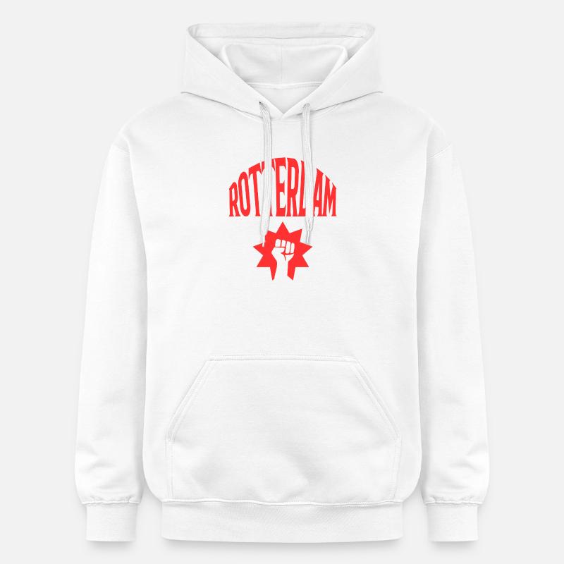 Rotterdam - Sweat à capuche Softstyle® Gildan Unisexe - blanc