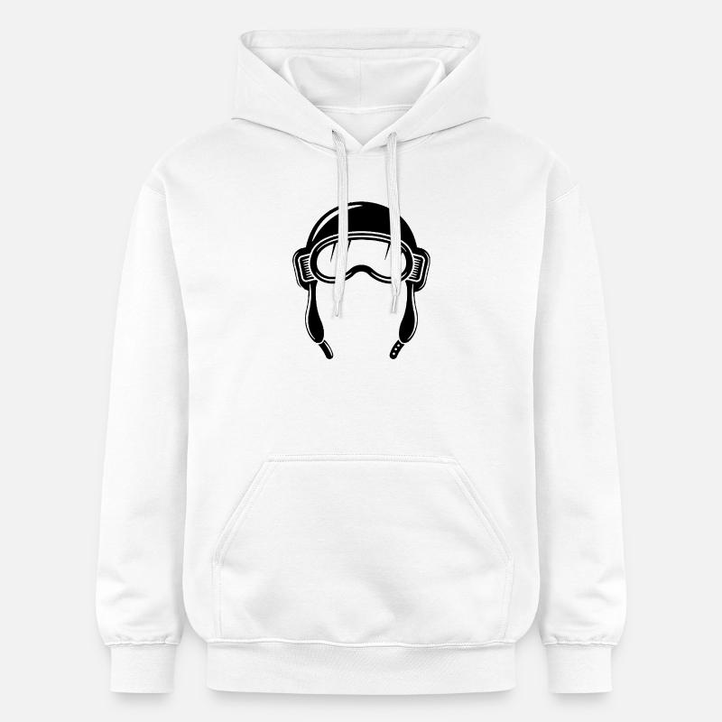 Cagoule d’aviateur - Sweat à capuche Softstyle® Gildan Unisexe - blanc