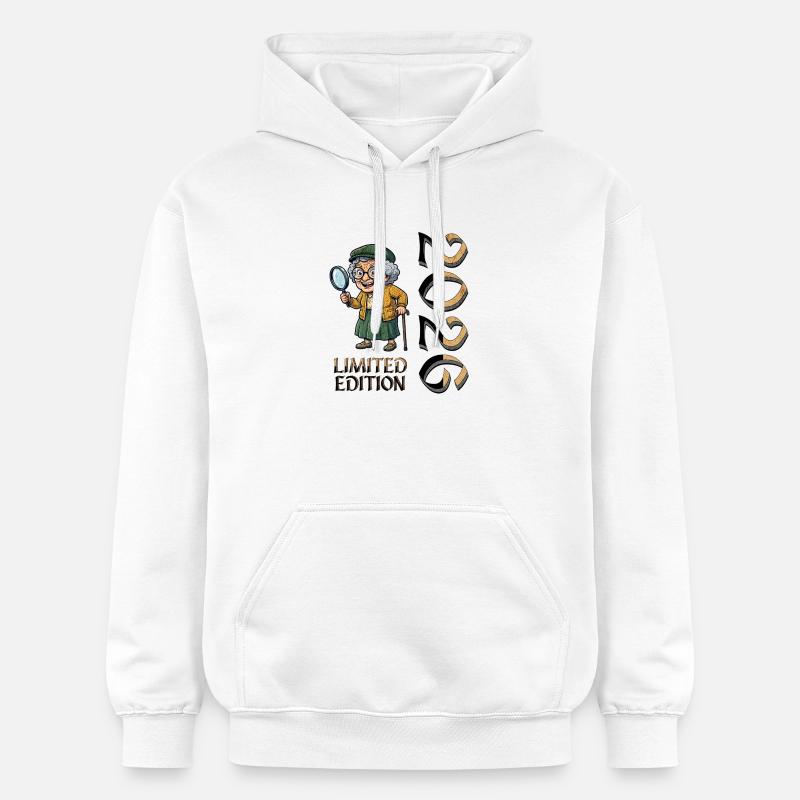 Großmutter Limited Edition Oma in Rente - Gildan Unisex Softstyle® Midweight Hoodie - Weiß