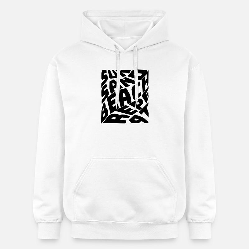 PLAGE DE SUN SAND - Sweat à capuche Softstyle® Gildan Unisexe - blanc