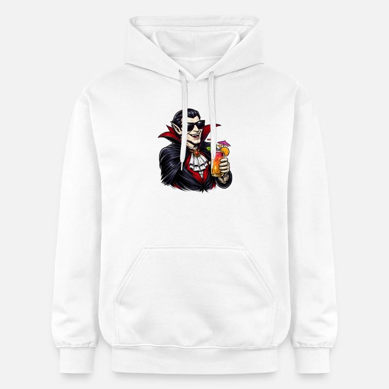 Vampire Cocktail Deluxe - Sweat à capuche Softstyle® Gildan Unisexe - blanc