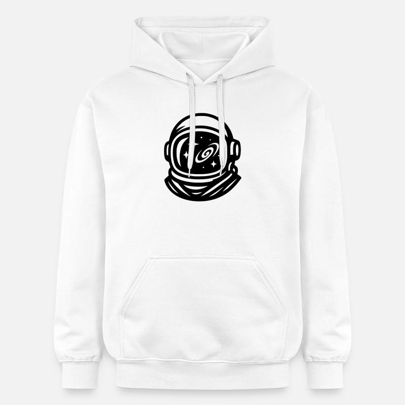 Astronaute - Sweat à capuche Softstyle® Gildan Unisexe - blanc
