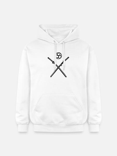 katana_tomoe - Gildan Unisex Softstyle® Midweight Hoodie - Weiß