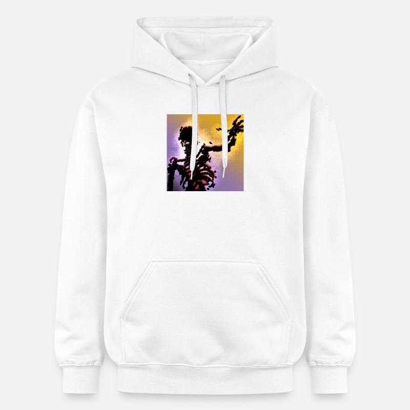 B860F391-D6D1-40B1-8AC8-BBFDE1584C1A - Sweat à capuche Softstyle® Gildan Unisexe - blanc