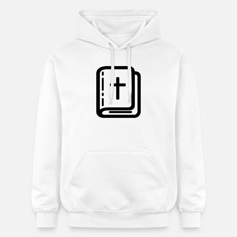 bible - Sweat à capuche Softstyle® Gildan Unisexe - blanc
