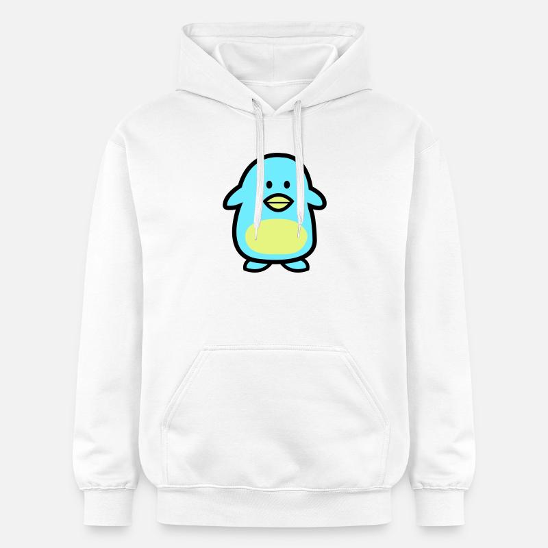 Penguin Comic - Sweat à capuche Softstyle® Gildan Unisexe - blanc