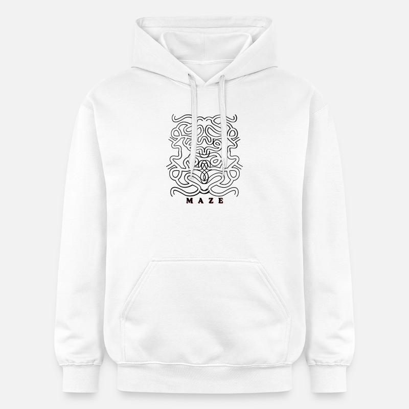 Télougou - Sweat à capuche Softstyle® Gildan Unisexe - blanc
