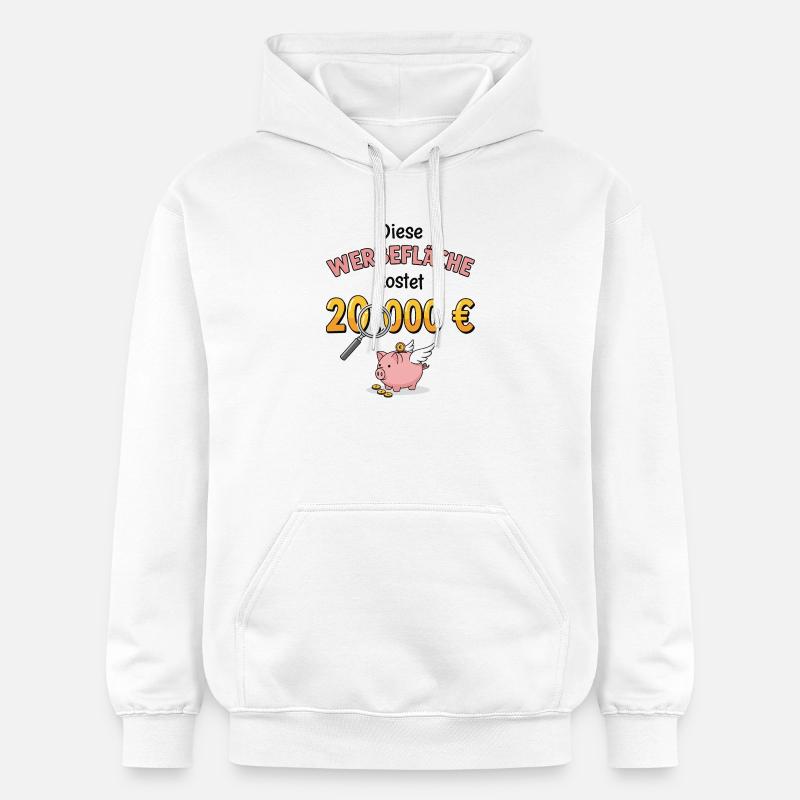 L’espace publicitaire - Sweat à capuche Softstyle® Gildan Unisexe - blanc