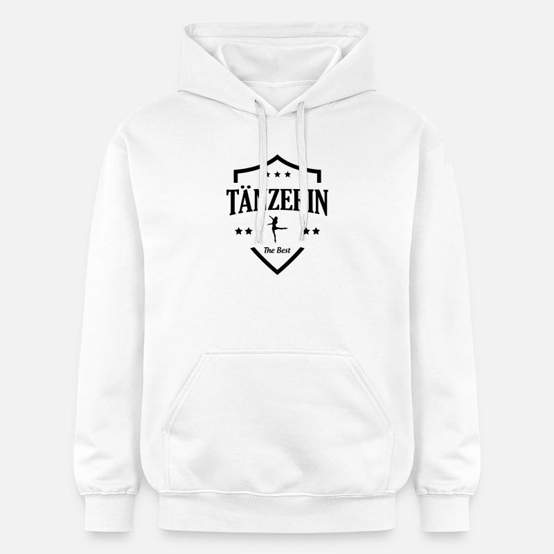 Meilleure danseuse - Sweat à capuche Softstyle® Gildan Unisexe - blanc